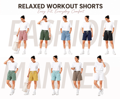 (🔥Summer Hot Sale -70% OFF🔥)Elastic Waist Casual Comfy Summer Shorts