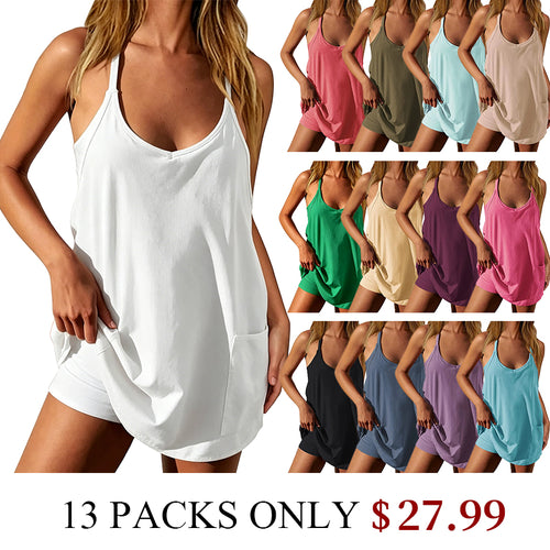 🎁💥- Women's Summer Sleeveless Mini Dress