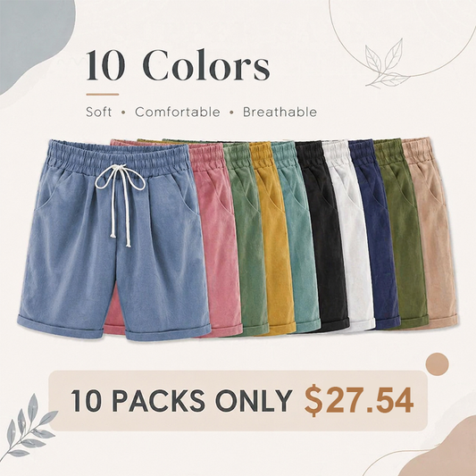 (🔥Summer Hot Sale -70% OFF🔥)Elastic Waist Casual Comfy Summer Shorts