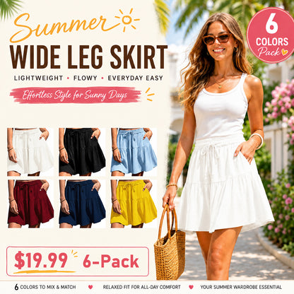Womens Linen Blend Wide Leg Flowy Culotte Shorts Drawstring Loose Fit Summer Casual Lightweight Comfy Vacation Wear