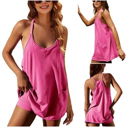 🎁💥- Women's Summer Sleeveless Mini Dress