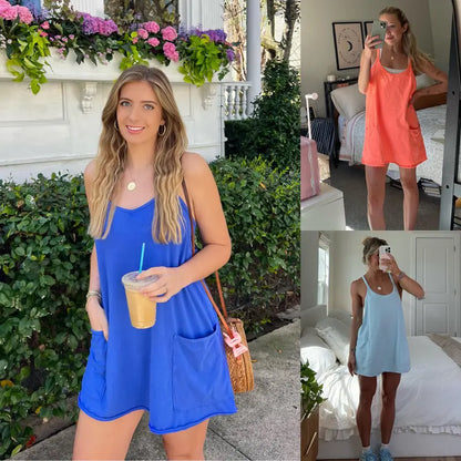 🎁💥- Women's Summer Sleeveless Mini Dress