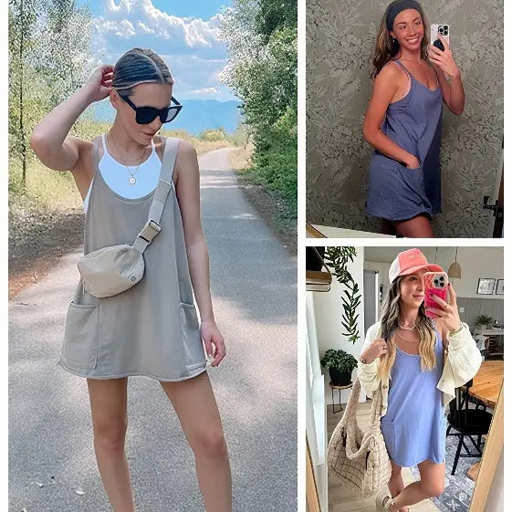 🎁💥- Women's Summer Sleeveless Mini Dress